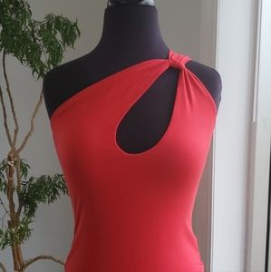 Three One shoulder, cut out front, bodysuit bundle